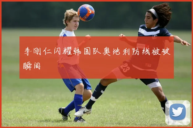 李刚仁闪耀韩国队奥地利防线被破瞬间